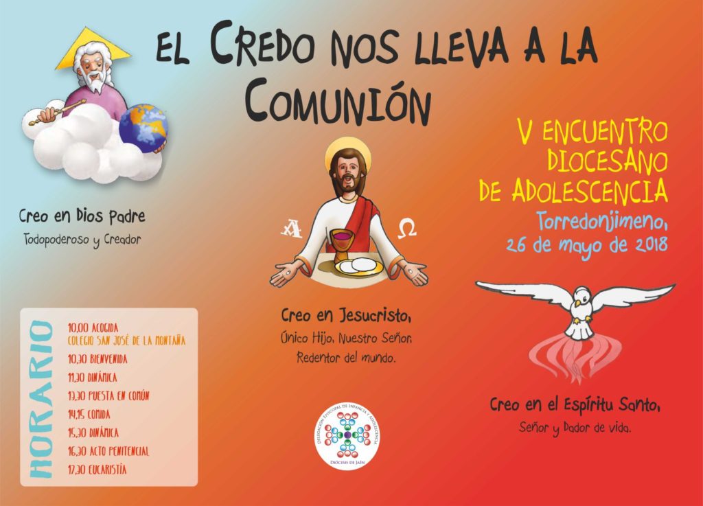 El Credo nos lleva a la Comunión', encuentro diocesano de adolescentes –  Diócesis de Jaén