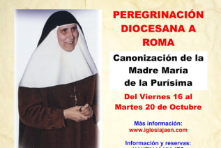 Peregrinación Diocesana a Roma: Canonización de Madre María de la Purísima