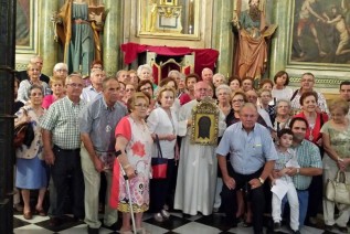 La Parroquia de Monte Lope Álvarez visita el Camarín de Nuestro Padre Jesús de Jaén