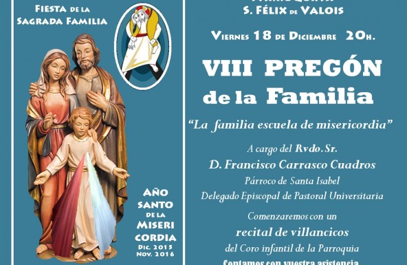 Pregón de la Familia en la Parroquia de San Félix de Jaén