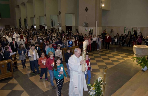 Más de cuatrocientos niños del Arciprestazgo de «El Valle» de Jaén celebran la Pascua