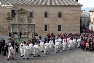 Los fieles de los Arciprestazgos de Cazorla y Úbeda peregrinan a la Catedral de Baeza para alcanzar el Jubileo de la Misericordia