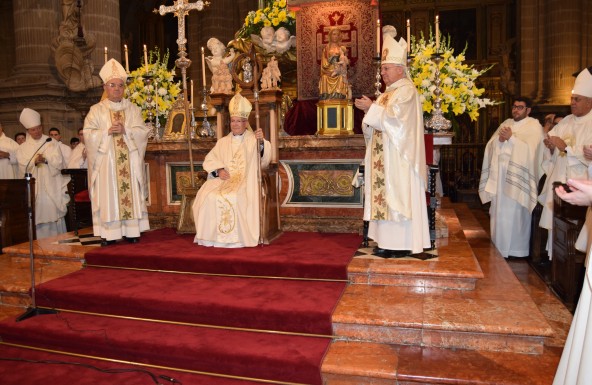 Homilía de la misa de la toma de posesión como Obispo de Jaén de Don Amadeo Rodríguez Magro
