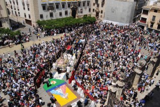 Las procesiones del Corpus Christi relucen por las calles de la Diócesis de Jaén