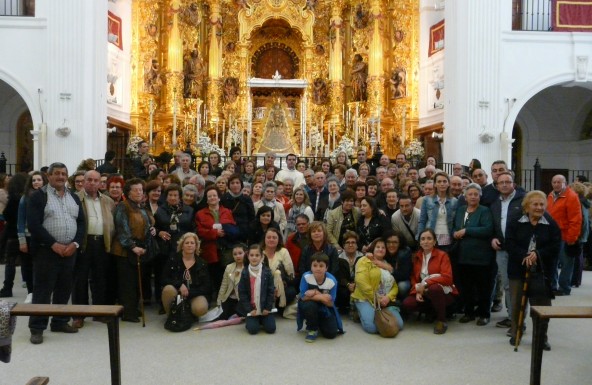 Peregrinación Jubilar  al Santuario del Rocío de las parroquias de Cabra del Santo Cristo y Belmez de la Moraleda