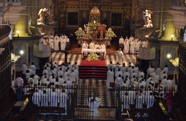 El Obispo Don Amadeo preside el Jubileo de los sacerdotes