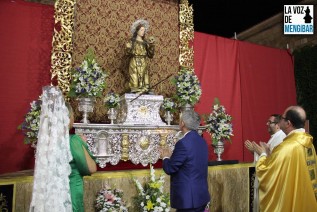 La patrona de Mengíbar, Santa María Magdalena, nombrada “Alcaldesa Perpetua de la Villa”
