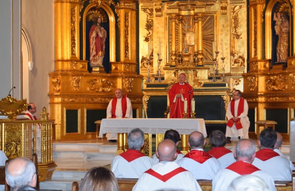 El Obispo de Jaén preside la Eucaristía de fin de curso de la Curia Diocesana