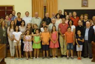 El Obispo se reúne con los miembros de la Delegación Episcopal de Familia y Vida y del Centro de Orientación Familiar
