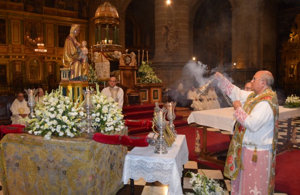 El día de la Asunción se celebra con solemnidad en la Catedral de Jaén
