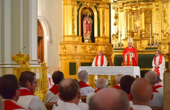 El Sr. Obispo preside la Eucaristía de apertura de curso en la Curia diocesana
