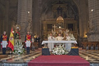 D. Amadeo preside la Eucaristía de la Virgen del Pilar