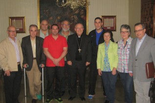 Don Amadeo se reúne con los miembros de la Pastoral Penitenciaria