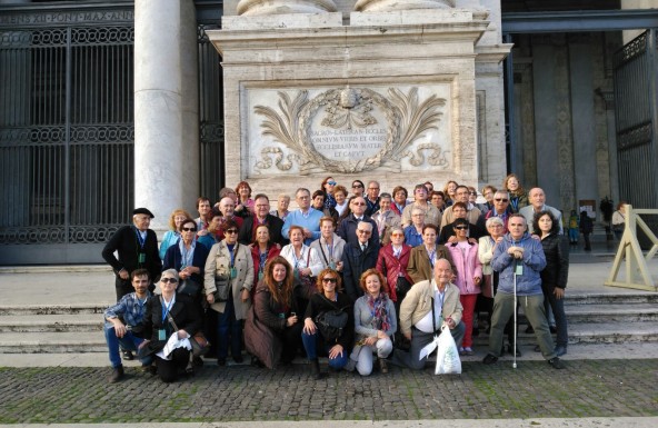 La Diócesis participa en Roma en el Jubileo de la Asociación de Ciegos Católicos