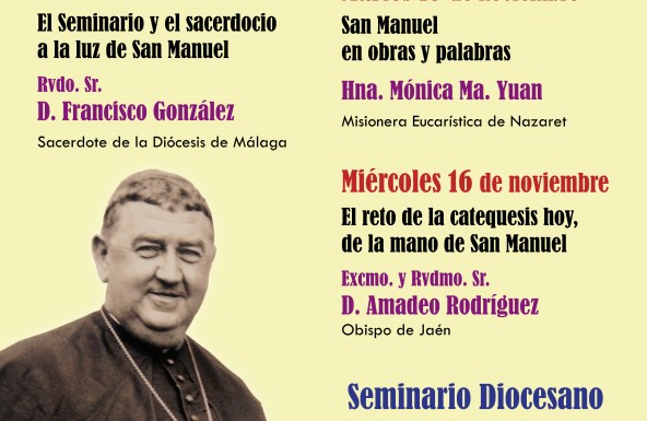 Ciclo de conferencias con motivo de la canonización de San Manuel González