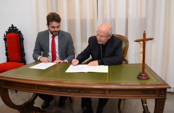 Ampliación del convenio entre el Obispado de Jaén  y el Ayuntamiento de Bedmar