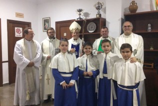 El Obispo inaugura el nuevo Centro Parroquial de la parroquia Cristo Rey de Andújar