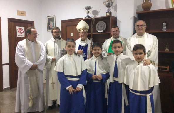 El Obispo inaugura el nuevo Centro Parroquial de la parroquia Cristo Rey de Andújar