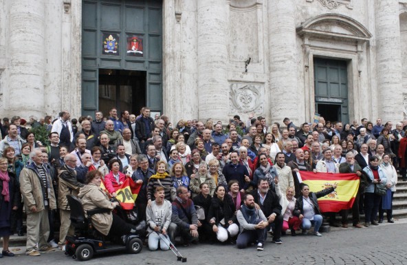 Un preso de Jaén participa en el Jubileo de la Misericordia en Roma