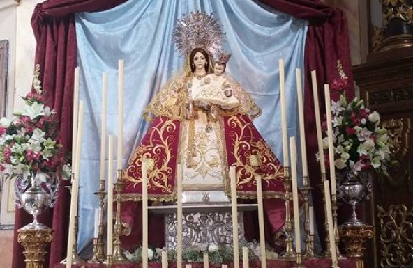 Cazorla celebra el 75 aniversario de la imagen de su Patrona, la Virgen de la Cabeza