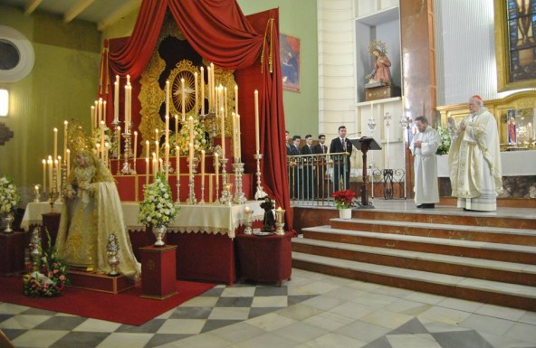 Finaliza el Solemne Triduo en Honor de María Santísima de la Paz en Jaén