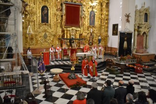 Cabra del Santo Cristo acoge la imagen del Cristo de Burgos