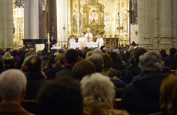 El Obispo preside la Fiesta del Año en la Basílica Menor de San Ildefonso