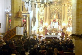 La Parroquia de Sabiote acoge la celebración de la fiesta de la Sagrada Familia