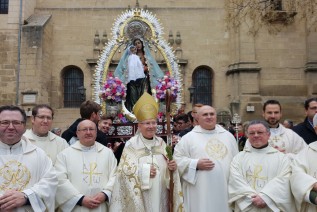 Alcalá la Real celebra la Candelaria, “fiesta menor” de su patrona, la Virgen de las Mercedes