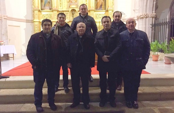 El  Obispo se reúne con los sacerdotes del Arciprestazgo Condado – Las Villas