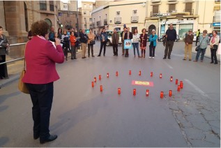El Círculo de Silencio de Linares clama por el derecho a las mujeres