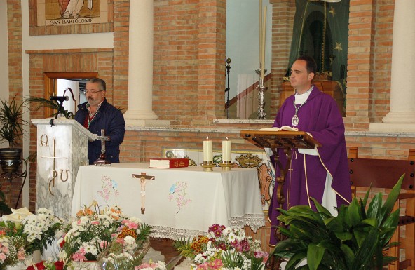 La ermita de Santa Ana de Torredelcampo acoge una Eucaristía a favor de la Vida