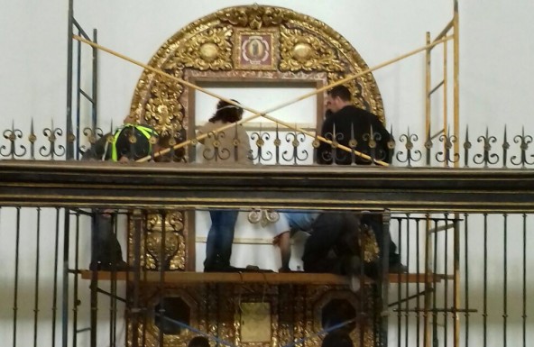 Restaurado un retablo de la Catedral de Baeza, que presidirá una capilla dedicada a San Juan de Ávila