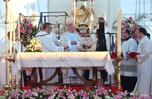 Nuestra Señora de Zocueca es coronada ante la atenta mirada de más de 4.000 fieles de la Diócesis