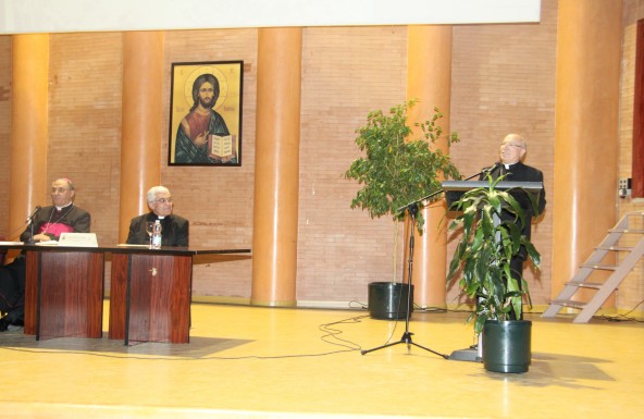 Don Amadeo participó en los actos conmemorativos del 25 aniversario del Sínodo de Badajoz