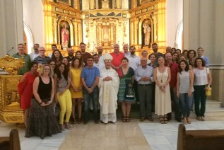 Don Amadeo preside la Eucaristía de fin de curso de Cáritas diocesana
