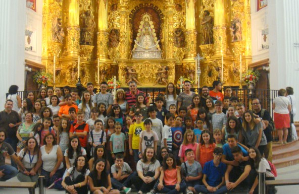Más de 60 niños participan en el campamento organizado por la Parroquia de La Inmaculada y San Pedro Pascual de Jaén