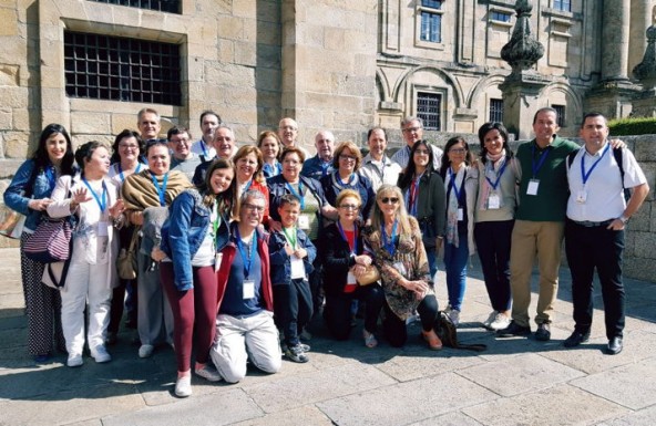 23 laicos y 4 sacerdotes de la Diócesis de Jaén han participado del Encuentro de Laicos de Parroquias en Santiago de Compostela