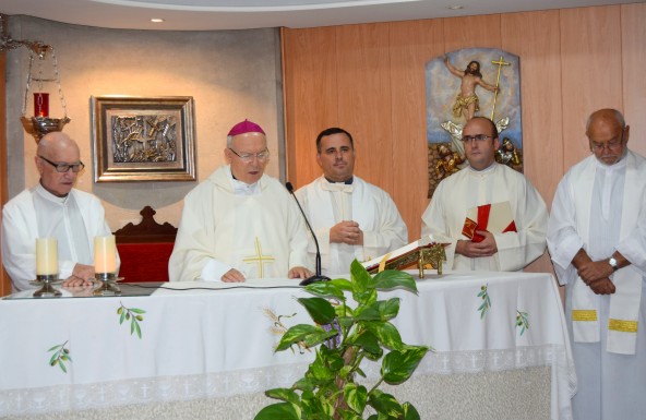 El Obispo preside la Eucarística en honor a la Patrona de Instituciones Penitenciarias, la Virgen de La Merced
