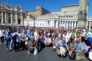 El Obispo peregrina a Roma con los fieles de la Diócesis