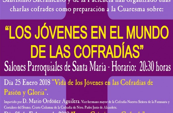 Segunda edición de las charlas cofrades en Andújar