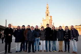 Los seminaristas peregrinan a Fátima