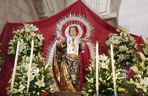 Sorihuela del Guadalimar celebra la fiesta en honor a su patrona, Santa Águeda