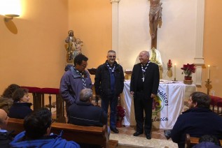 Don Amadeo se reúne con los Scouts católicos de Andalucía