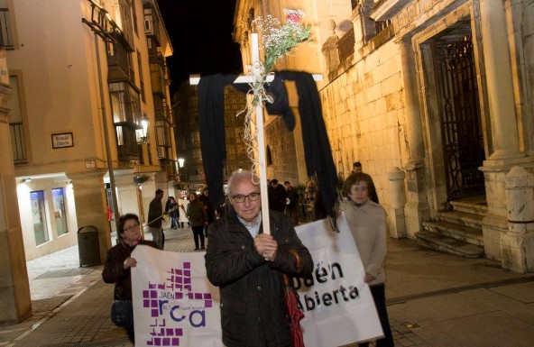 El Círculo de Silencio recorre Jaén con un Vía Crucis