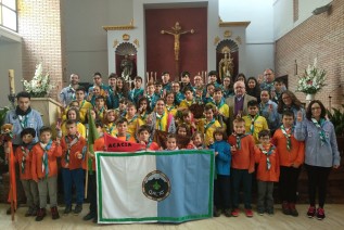 Los Scouts católicos se reúnen en Monte Lope Álvarez