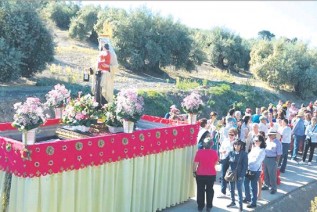 Monte Lope Álvarez celebra la romería en honor a la Virgen del Carmen