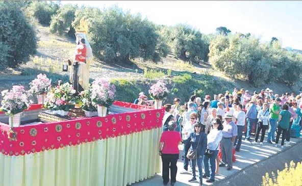 Monte Lope Álvarez celebra la romería en honor a la Virgen del Carmen