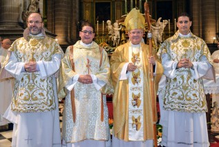 El Obispo ordenará sacerdotes a los tres diáconos el próximo 30 de junio
