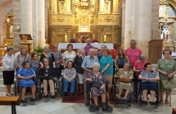 Parroquia de San Juan Evangelista de Mancha Real celebra la Unción de enfermos comunitaria